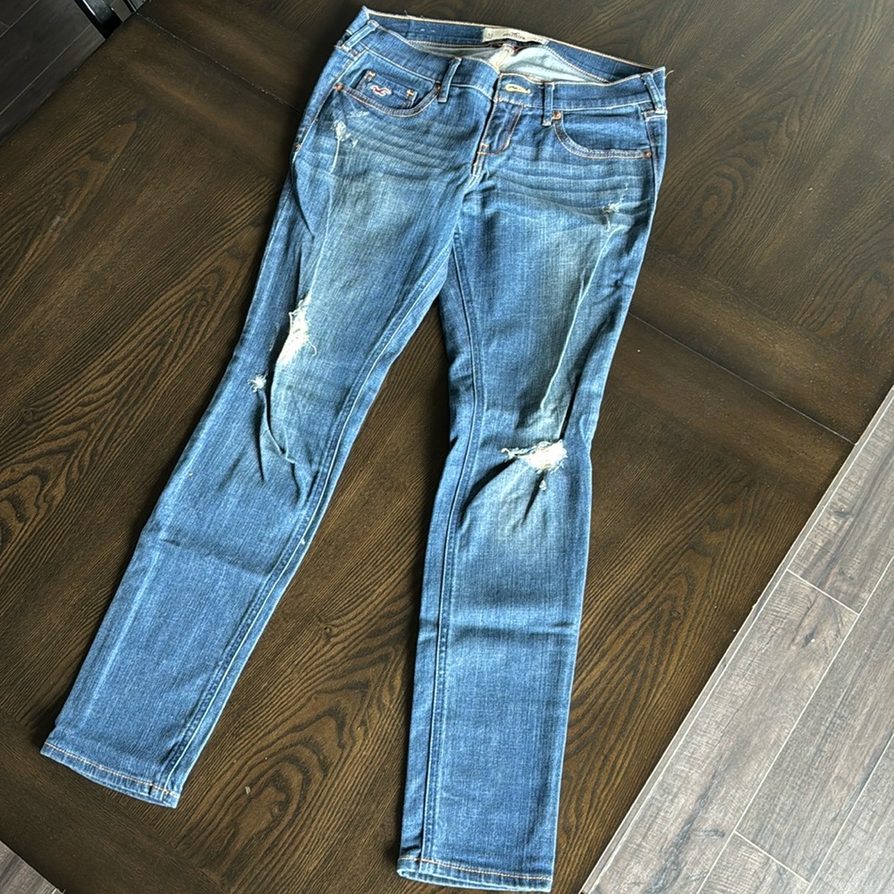 Hollister Jeans -social stretch skinny size 5short